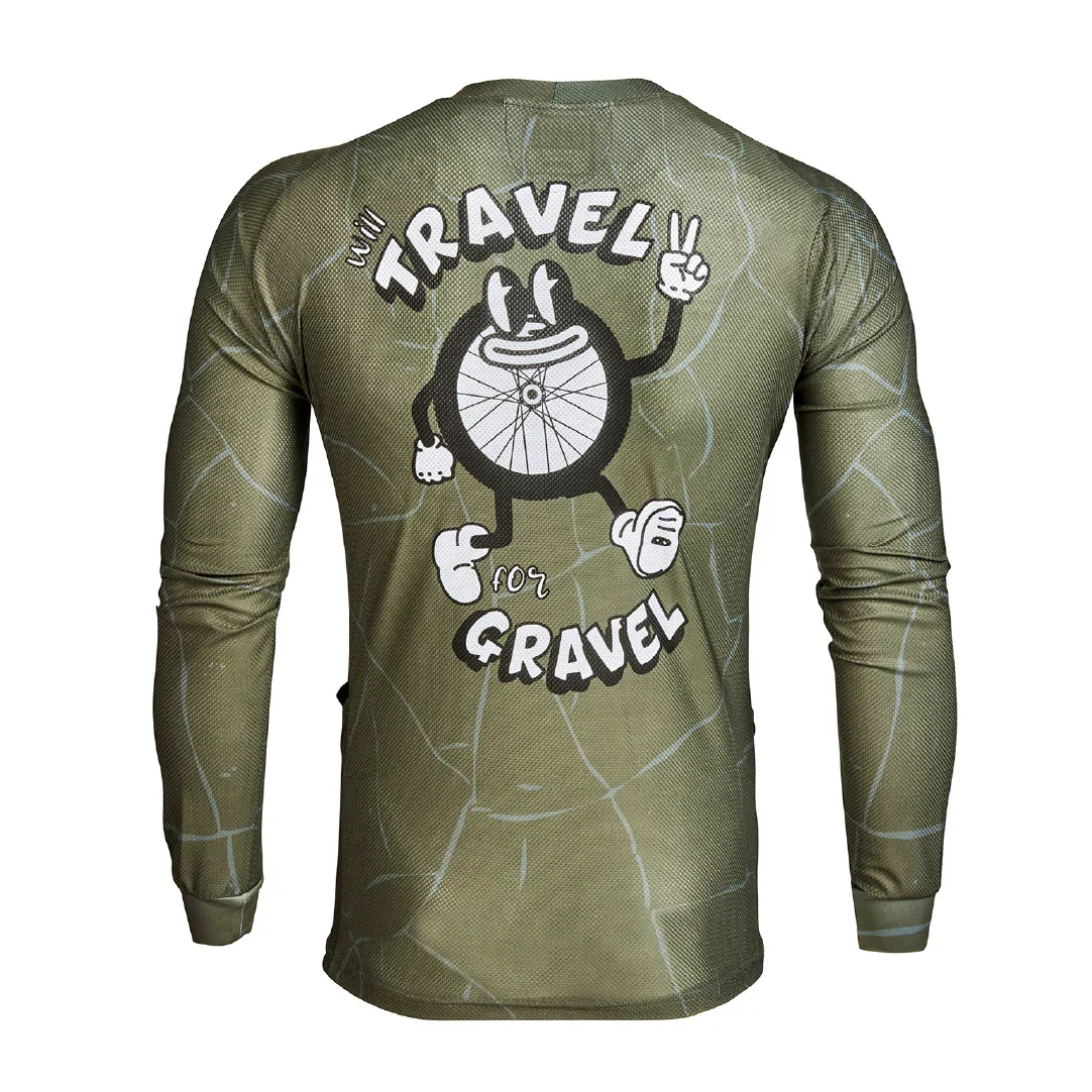 Long Sleeve Gravel Tech Tee - Image 10
