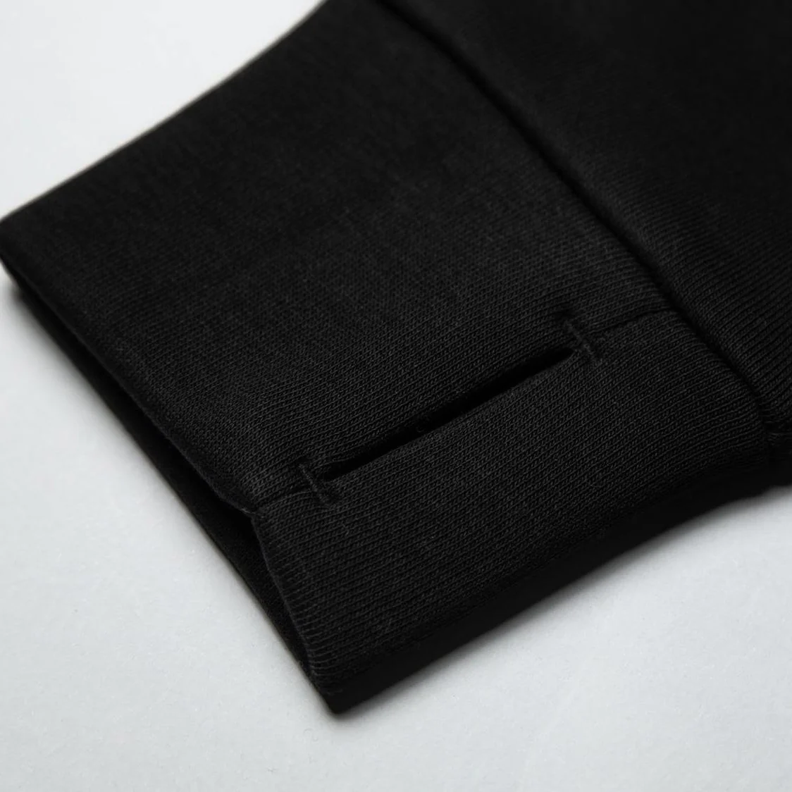 PARIA  Core Black Utility Cycling Sweatshirt - Image 3