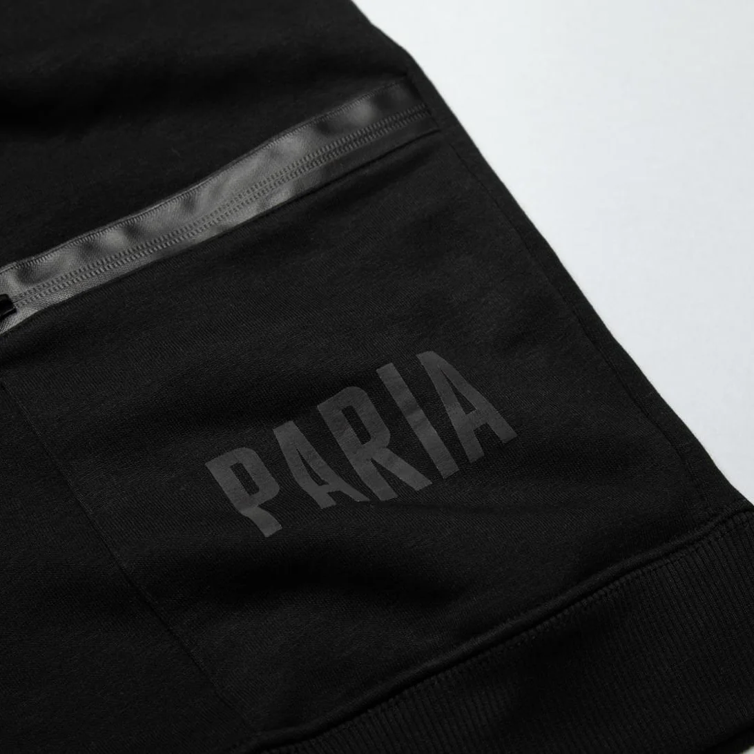 PARIA  Core Black Utility Cycling Sweatshirt - Image 4
