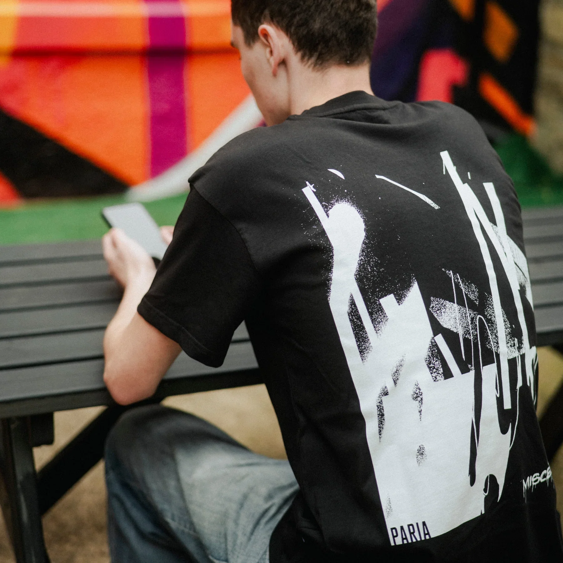 PARIA x MISC Etc Paperboy 2025 T-Shirt - Image 4